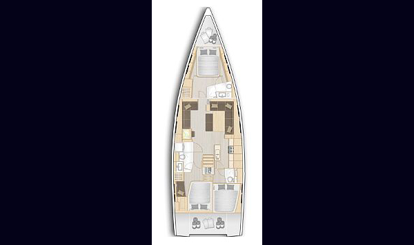 Hanse 548 2018 Charter em Ibiza www.mareconsult.com.br (13)