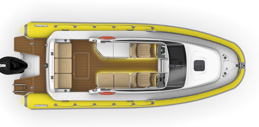 Flexboat FLEX 680 Explorer www.mareconsult.com.br 25