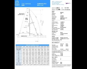 Veleiro IMS 50 certificação ORC 2000 www.mareconsult.com.br (29)